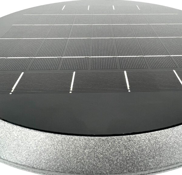 Lampione Solare da Giardino 2000 Lumen "LMS-2000" Palo Incluso