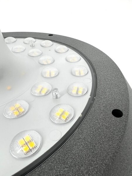 Lampione Solare da Giardino 2000 Lumen "LMS-2000" Palo Incluso