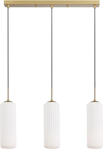 Lampada a sospensione Milagro VESTA 3xE27 color oro