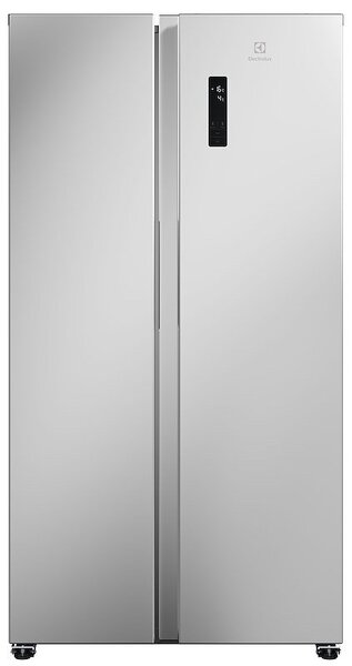 Electrolux Frigorifero Americano Side by Side Capacit 532 Litri Classe energetica E Raffreddamento No Frost colore Argento - EAT6ME53U0