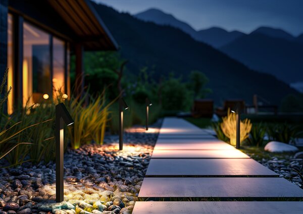 Lampioncino Solare da Esterno Led da Giardino
