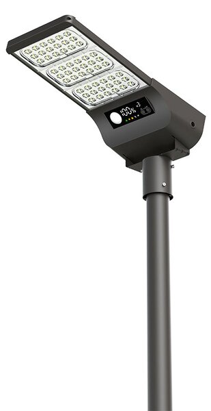 Lampione Solare da Esterno 9000 Lumen con Telecomando "LMS-59"