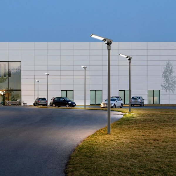 Lampione Solare da Esterno 9000 Lumen con Telecomando "LMS-59"
