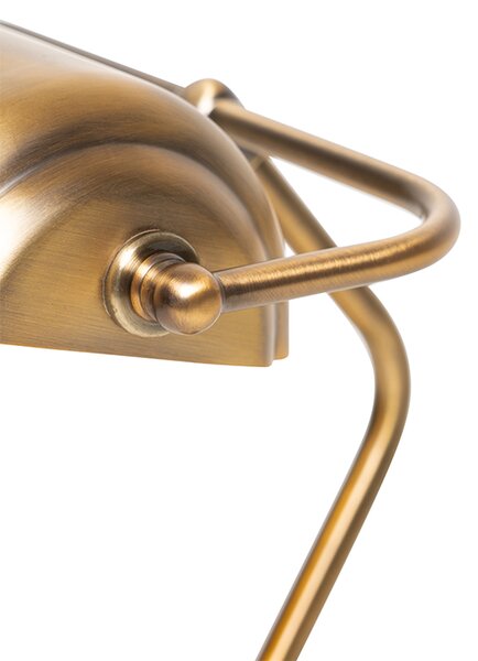 Lampada da tavolo classica / lampada da notaio bronzo - Banker