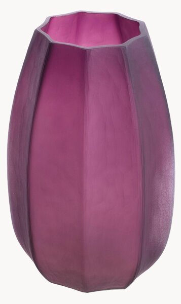 Vaso in vetro Tiara, alt. 39 cm