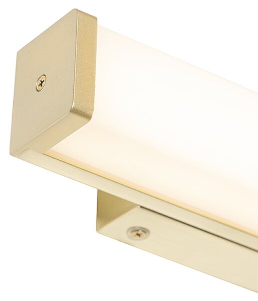 Applique da parete per bagno in ottone 32 cm con LED IP44 - Cascada