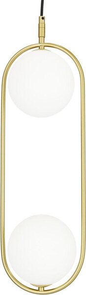 CORDEL 2X28W G9 ottone lampada a sospensione 32-73464 Candellux
