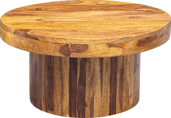 Tavolino 60x30x60 cm tavolino in legno massiccio sheesham | Wohnling