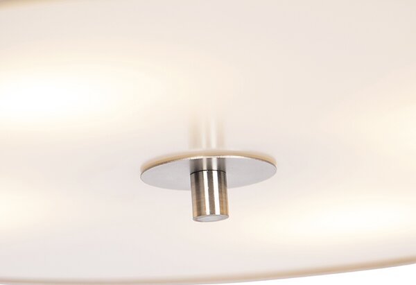 Lampada da soffitto rustica beige 50 cm - Drum