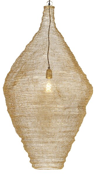 Lampada a sospensione orientale oro 60 cm - NIDUM L