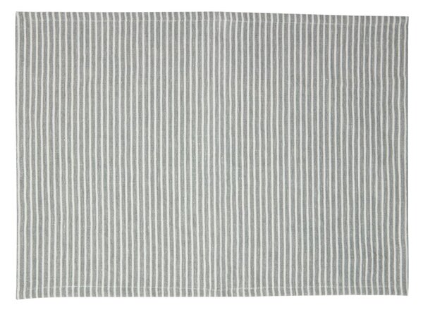 Set Imalay di 2 individuali in cotone e lino grigio 35 x 50 cm