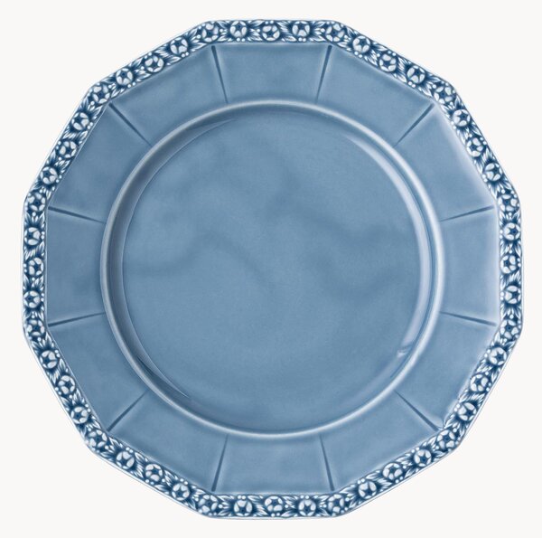 Set di 6 piatti piani in porcellana Maria Dream Blue