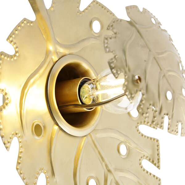 Applique da parete di design oro antico - Carballo