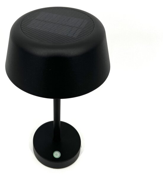Lampada Solare da Tavolo Nera