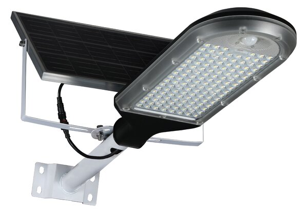 Lampione ad Energia Solare 4800 Lumen con Pannello Fotovoltaico Orientabile