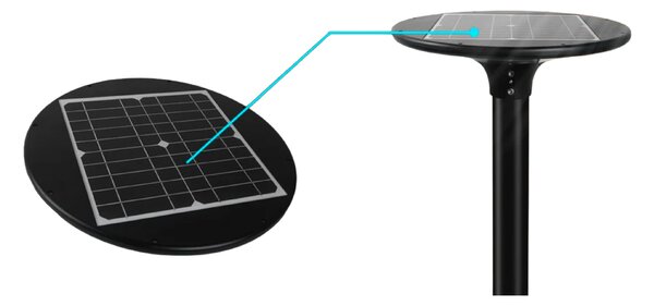 Lampione Led ad Energia Solare SunFlower