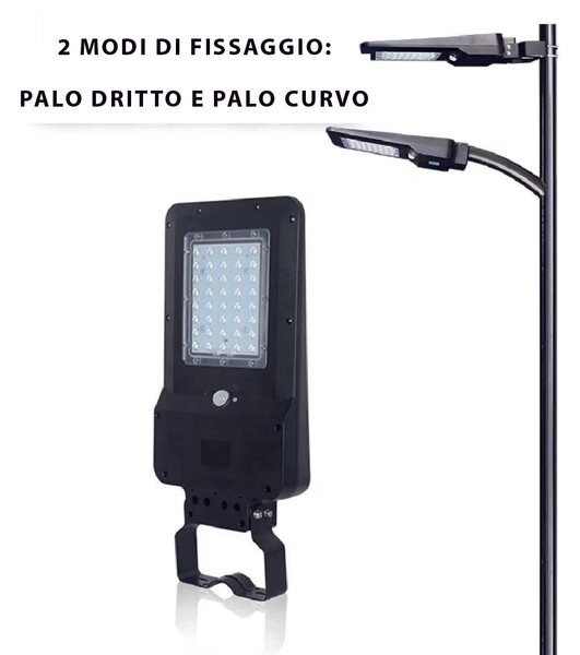Lampione ad Energia Solare 6000 Lumen