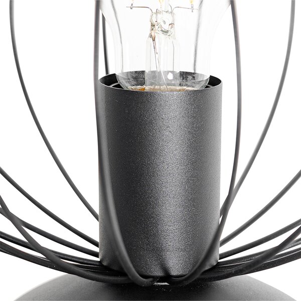Lampada da tavolo industriale nera - Margarita
