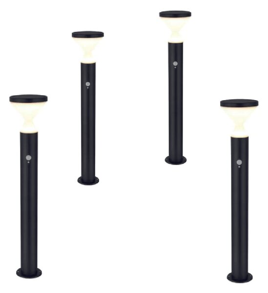 4 Pezzi - Lampioncino Solare da esterno 600 Lumen