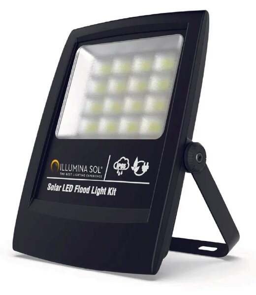 Faro Energia Solare Led 1680 Lumen con Illuminazione Programmabile