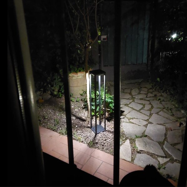 Lampioncino ad energia Solare per giardino 600 Lumen "LMS-084"