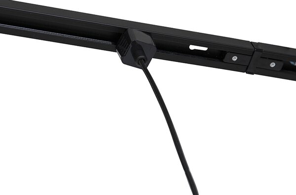 Sistema di illuminazione a binario moderno con 3 faretti e 3 luci a sospensione oro 1 fase - Iconic Cavalux Jeana
