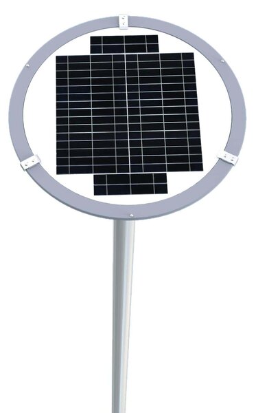 Lampione a Led Solare Esterno SFERA con Telecomando