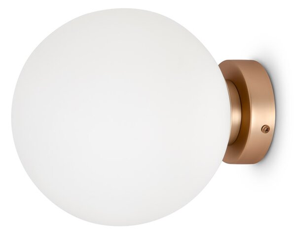 Applique Contemporanea Basic Form Grande In Metallo Colore Oro 1 Luce