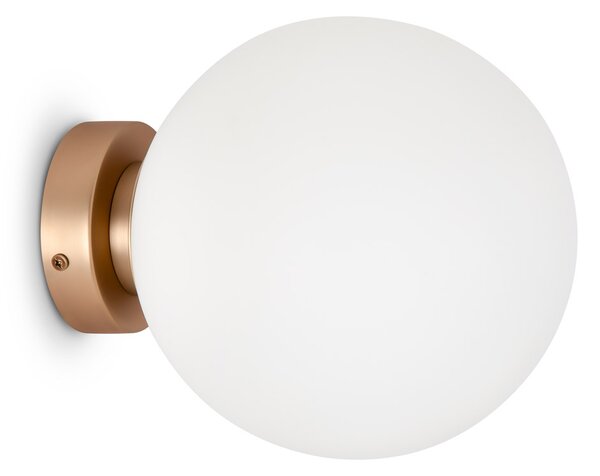 Applique Contemporanea Basic Form Grande In Metallo Colore Oro 1 Luce