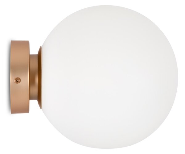 Applique Contemporanea Basic Form Grande In Metallo Colore Oro 1 Luce