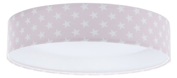 Luce LED dimmerabile GALAXY KIDS LED/24W/230V stelle rosa/bianco + tc