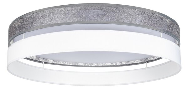 Plafoniera LED dimmerabile LIMA LED/36W/230V Wi-Fi Tuya + tc argento/bianco