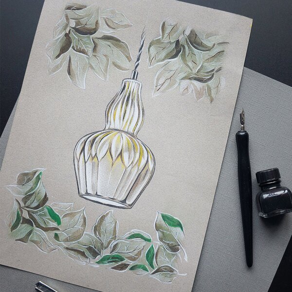 Sospensione Contemporanea Eustoma Metallo Nichel 1 Luce Diffusore Vetro Trasp