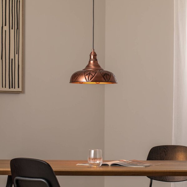 Lampada a sospensione Saglam Opviq, dimmerabile, Rame, Soggiorno / Sala da pranzo, Metallo, Lampada a sospensione