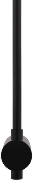 Applique Minimal Led Rotta Metallo Nero 6W