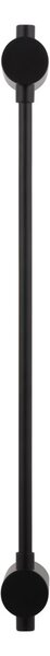 Applique Minimal Led Rotta Metallo Nero 6W