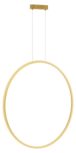 Lampada a sospensione per bagno Anello d'oro Saturno LED 46W Milagro