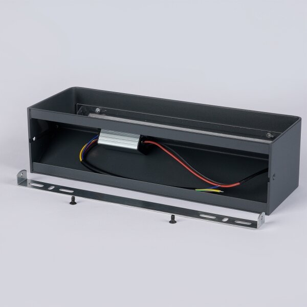 Brilagi -LED Applique da esterno DONNANI LED/12W/230V 30 cm antracite IP44