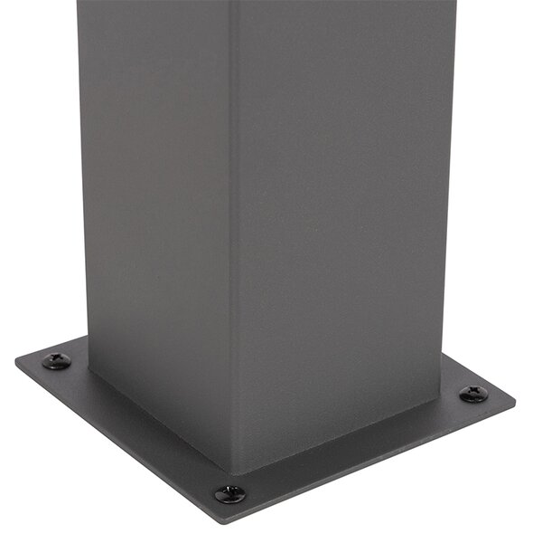 Lampada da esterno a stelo intelligente antracite 50 cm incl. Wifi P45 - Denmark
