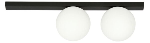 Plafoniera FIT 2xE14/10W/230V nero/bianco