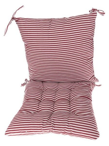 Set di cuscino da seduta e schienale 2 pz 40x40 cm – Dakls