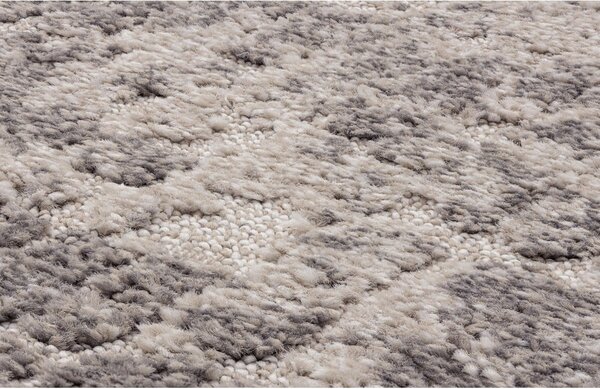 Tappeto grigio e crema 160x230 cm Lori - FD