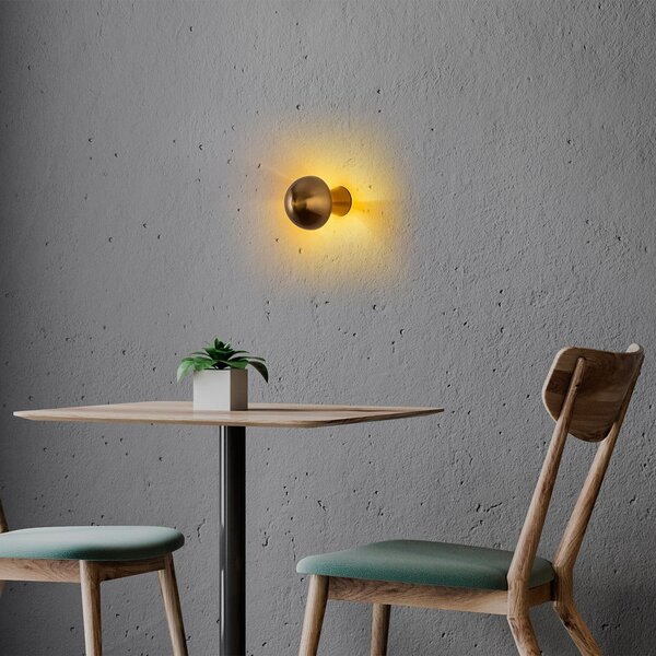 Lampada da parete color bronzo ø 12 cm Fungal – Opviq lights