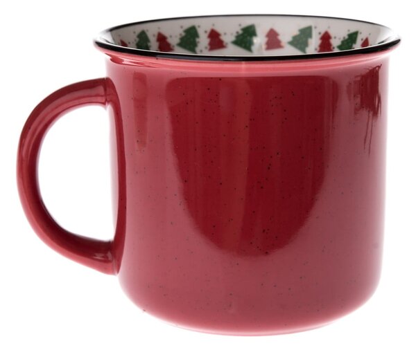 Tazza rossa in porcellana 380 ml – Dakls