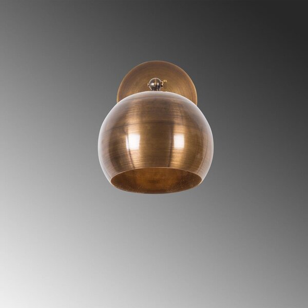 Lampada da parete color bronzo ø 15 cm Stiva – Opviq lights