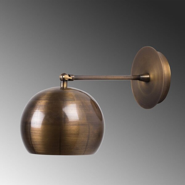 Lampada da parete color bronzo ø 15 cm Stiva – Opviq lights