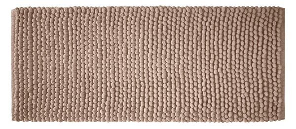 Tappetino da bagno marrone 50x120 cm Aspen Bobble - Bianca