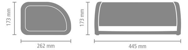 Portapane in acciaio Roll Top - Brabantia