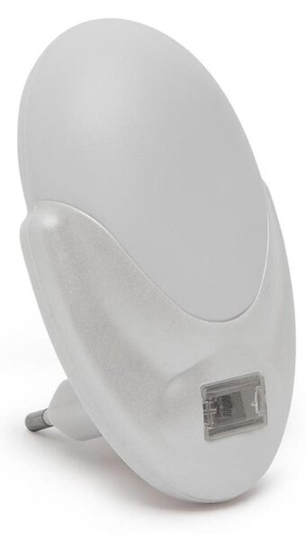 Luce di orientamento a presa LED con sensore crepuscolare LED/1W/230V
