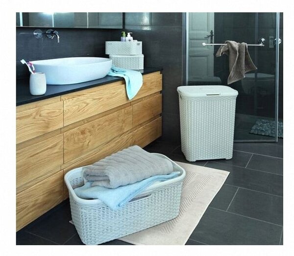 Cesto grigio chiaro, 60 l Style - Curver